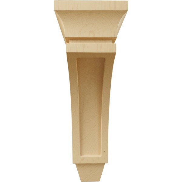 4W X 8D X 12H Medium Lucan Wood Corbel, Alder